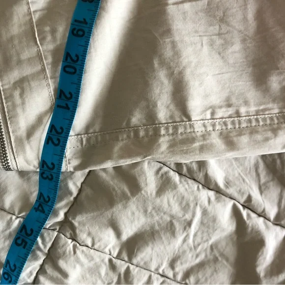 NWT Charlotte Russe Light Beige Cargo parachute Pants - Picture 10 of 11